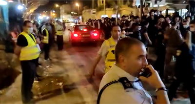 הבטיחו, והגבירו: עימותים בהפגנה בבר אילן