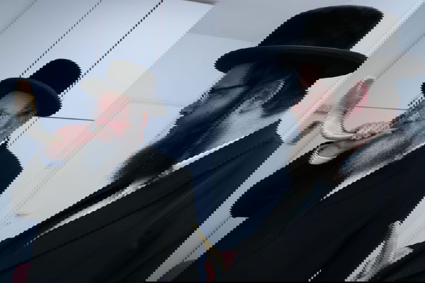 כשהפוסק החסידי בא לבדוק שופרות אצל 'החזוניאשניקים'