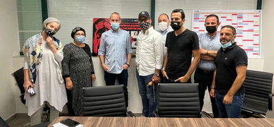 הנציגים עם שר התרבות