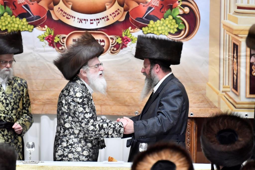 שמחת האירוסין לנכד האדמו"רים מויז'ניץ וסערט ויז'ניץ