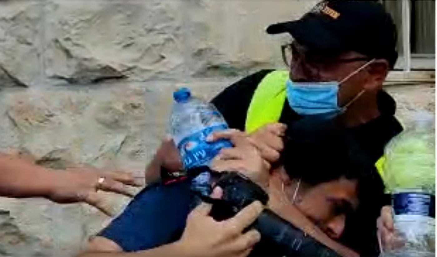 תקיפת הצלמים האלימה: המאבטח - נעצר