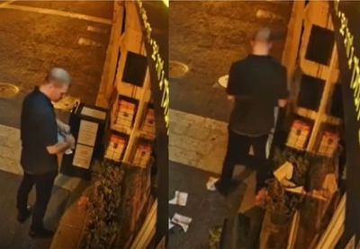 באמצע הלילה: מגיע וקורע עלונים תורניים