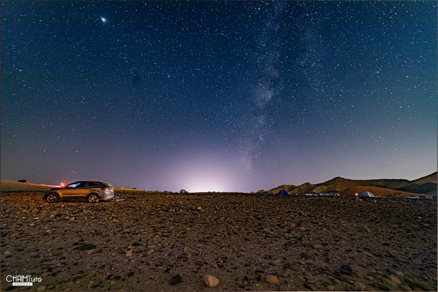גשם של מטאורים במדבר • תיעוד מרהיב