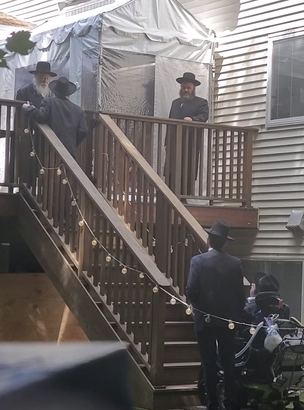 המקרה המרגש בביקור הרבי מגור בארה"ב