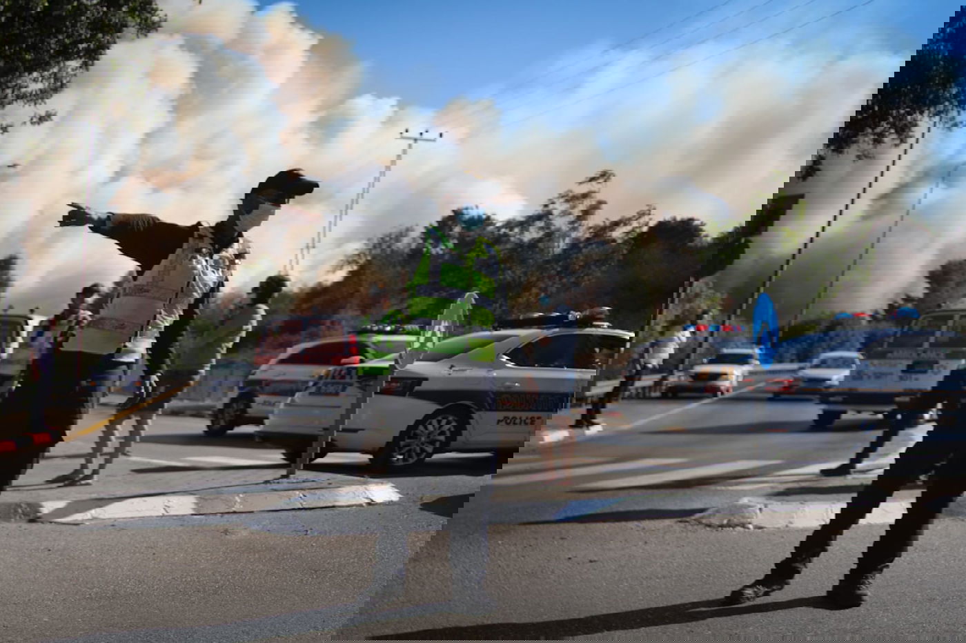 שריפת הענק בהרי ירושלים: "נערכים לקראת הלילה" • צפו