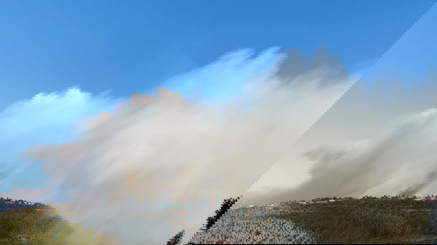 שריפת הענק בהרי ירושלים: "נערכים לקראת הלילה" • צפו