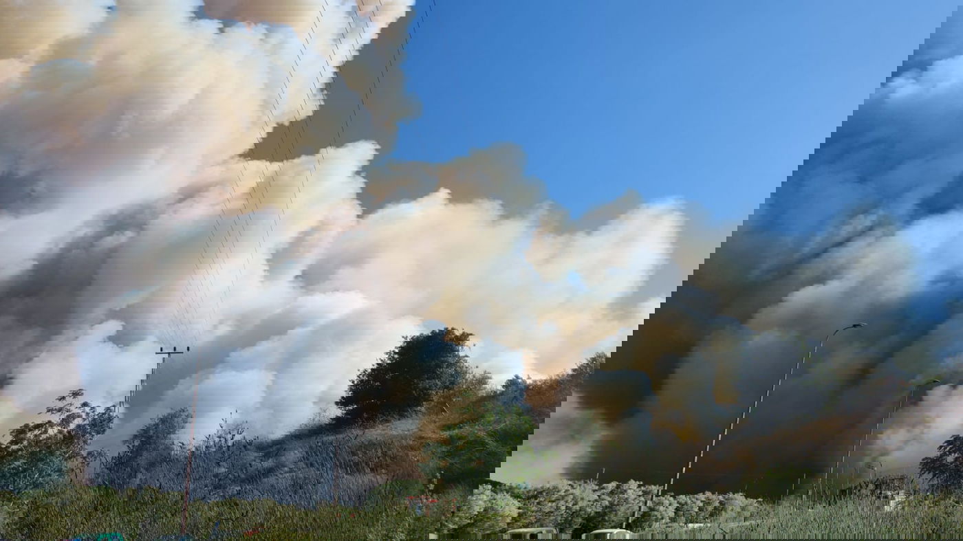 שריפת ענק ליד ירושלים; יישובים שלמים פונו; אין שליטה