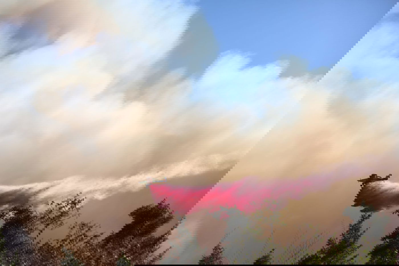 שריפת ענק ליד ירושלים; יישובים שלמים פונו; אין שליטה