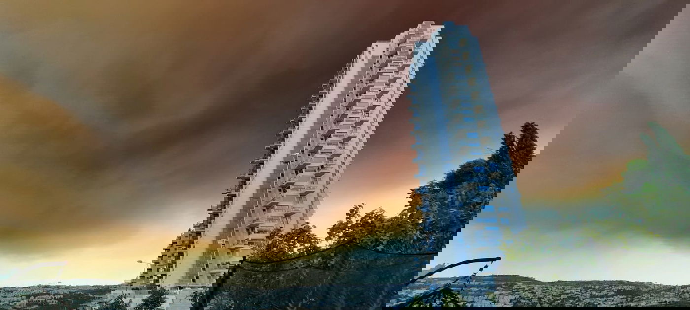 עשן מיתמר מעל ירושלים