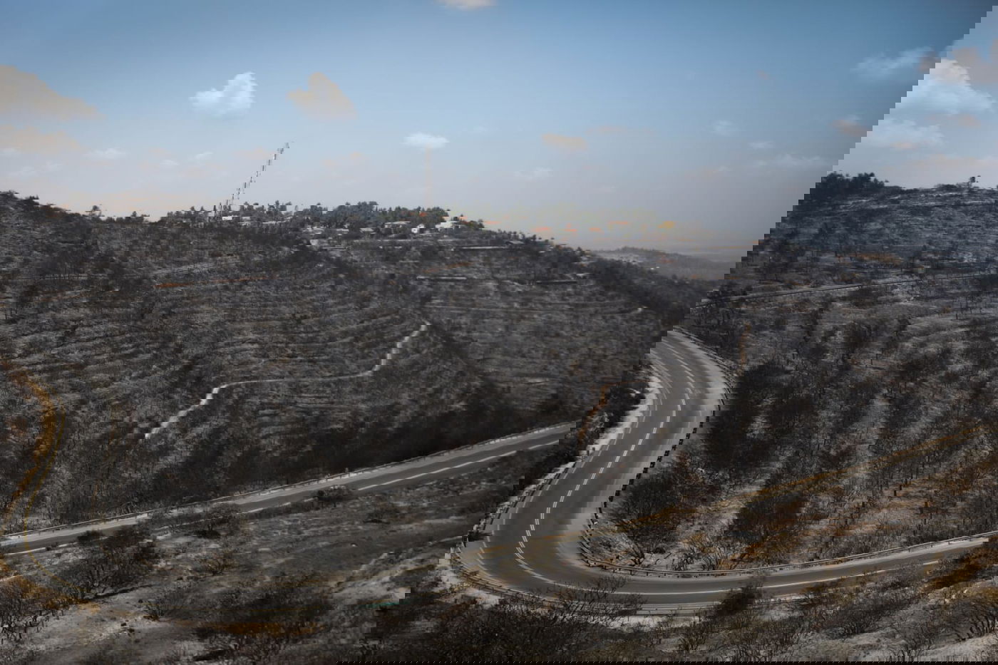 בשל התגברות הרוח: מספר יישובים - פונו