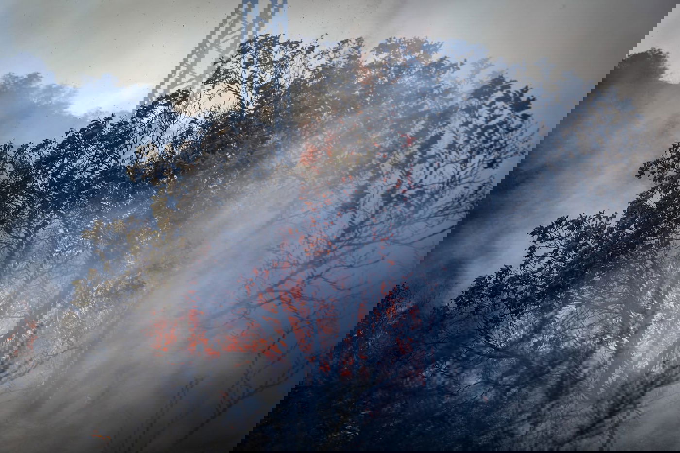 בשל התגברות הרוח: מספר יישובים - פונו