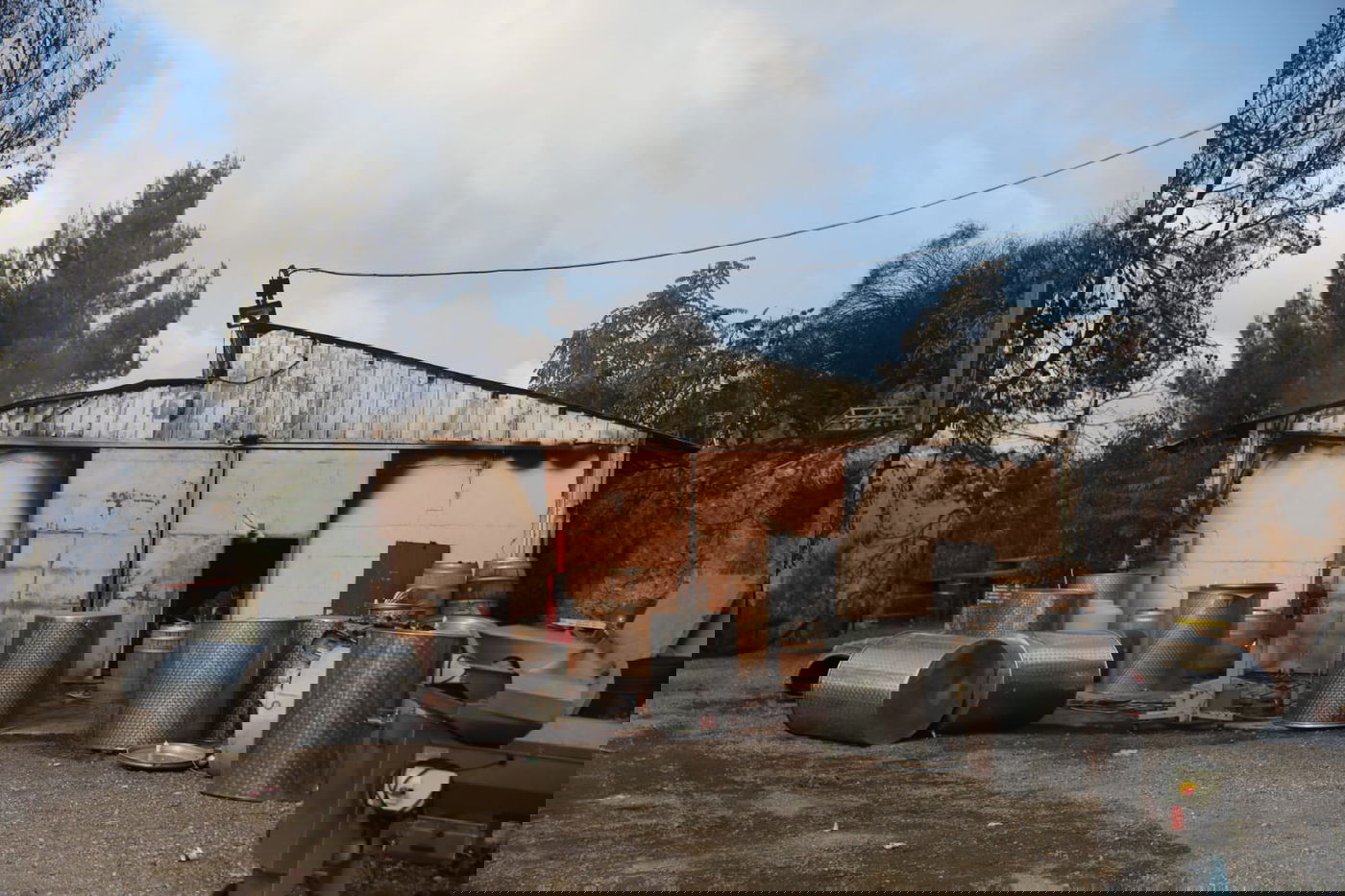 ביקור ב'יקב מצודה' שעלה בלהבות • תיעוד עצוב