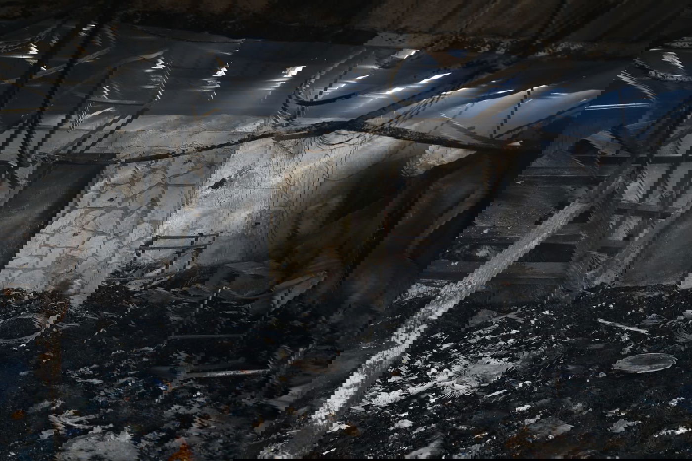 ביקור ב'יקב מצודה' שעלה בלהבות • תיעוד עצוב