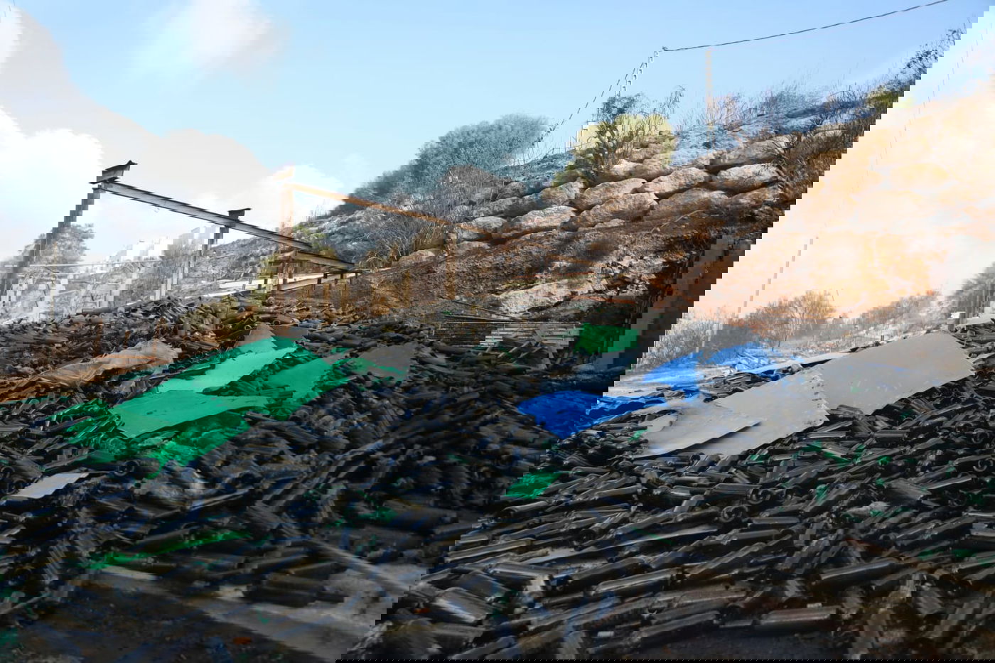 ביקור ב'יקב מצודה' שעלה בלהבות • תיעוד עצוב