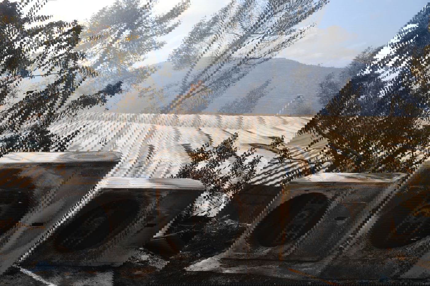 ביקור ב'יקב מצודה' שעלה בלהבות • תיעוד עצוב