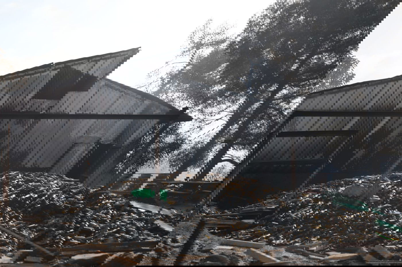 ביקור ב'יקב מצודה' שעלה בלהבות • תיעוד עצוב