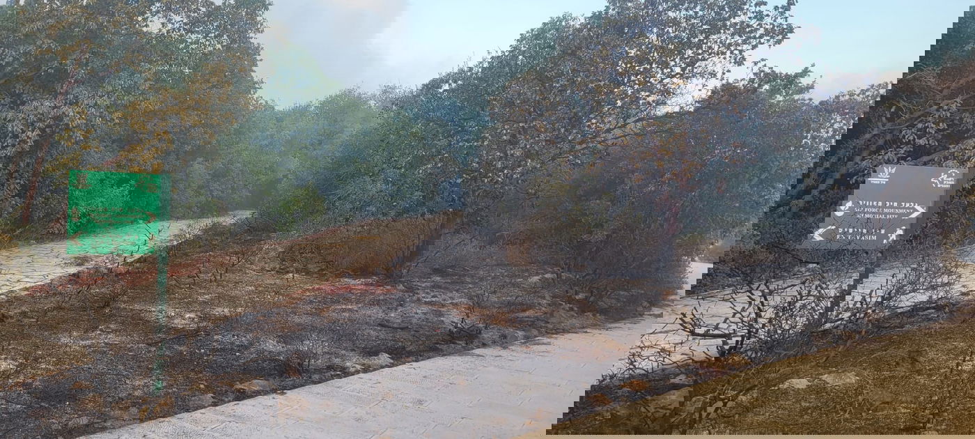 תיעוד: נזקי השריפה בשמורת הר טייסים