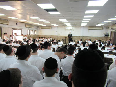 בשיעור כללי של הגר"ש מרקוביץ