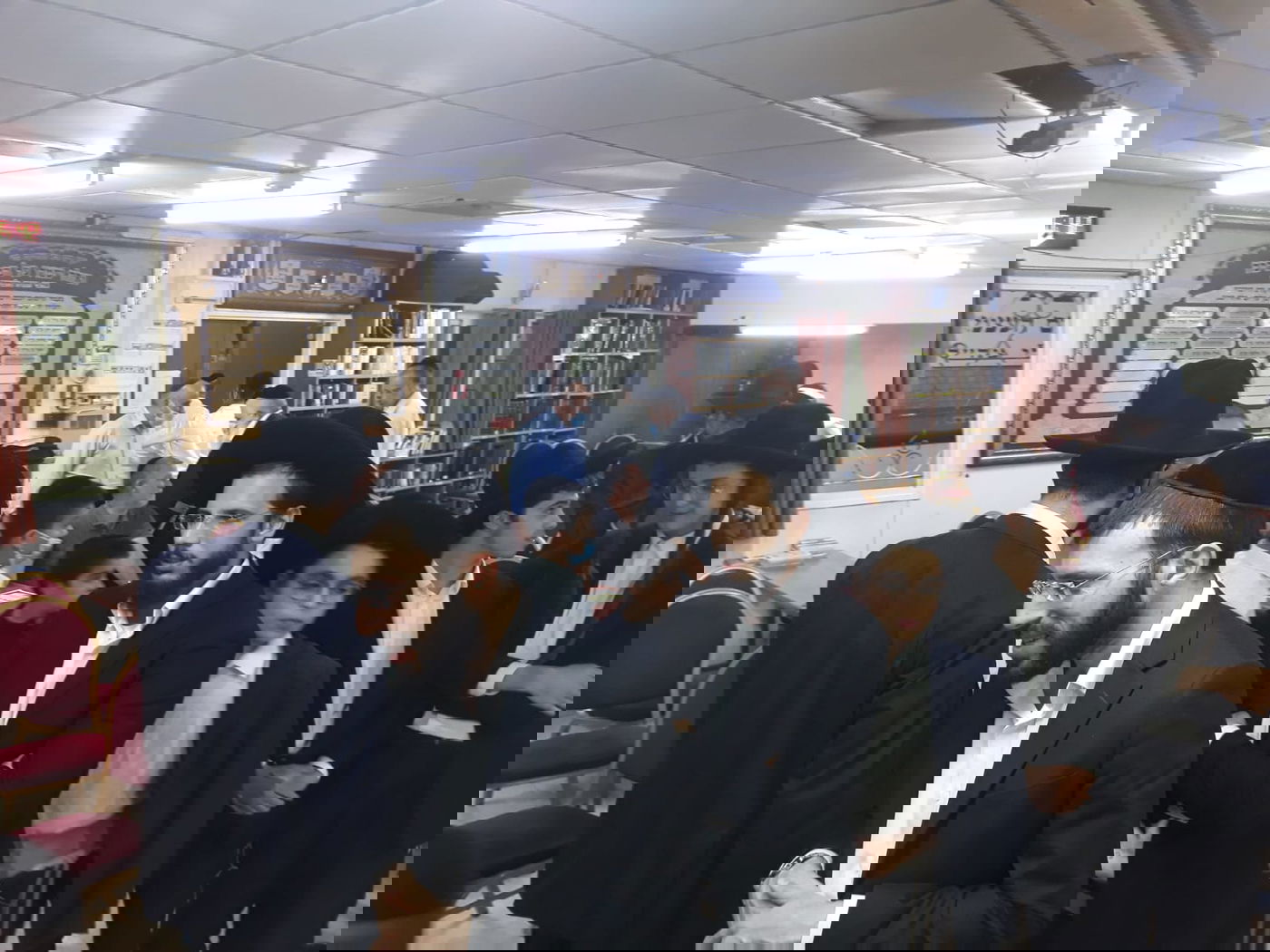 הגר"ש שטיינמן חיזק את קריית גת • תיעוד