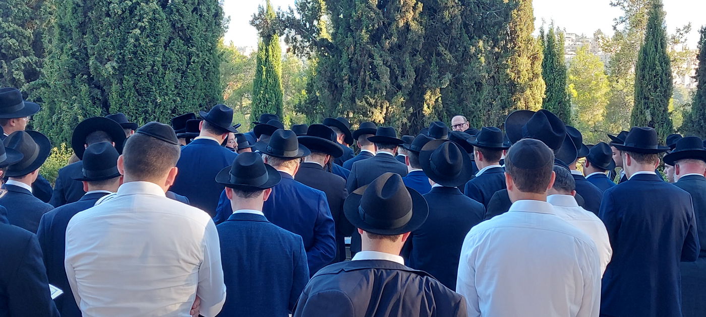 המשפחה הגיעה להקמת מצבה לבנה שנהרג באסון מירון