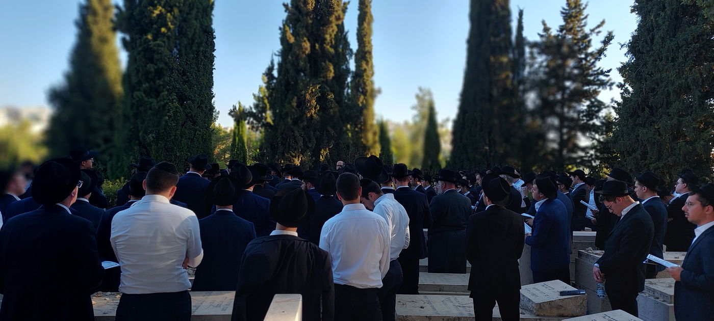 המשפחה הגיעה להקמת מצבה לבנה שנהרג באסון מירון