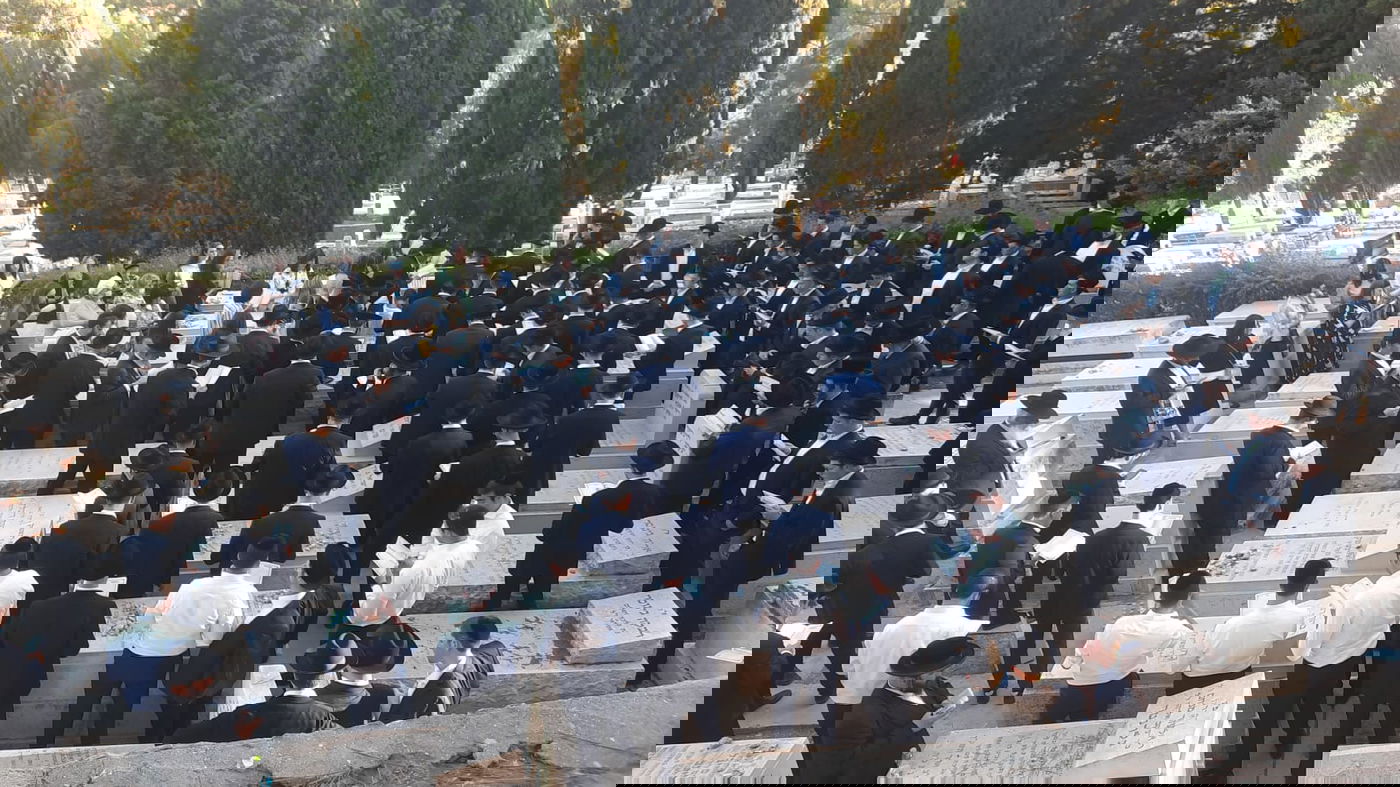 המשפחה הגיעה להקמת מצבה לבנה שנהרג באסון מירון