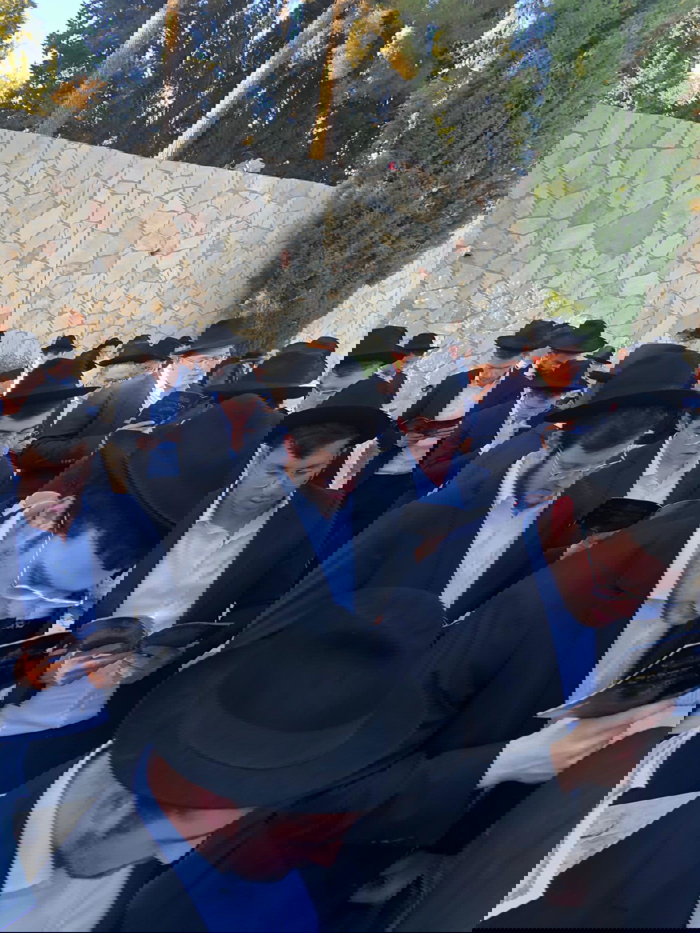 המשפחה הגיעה להקמת מצבה לבנה שנהרג באסון מירון