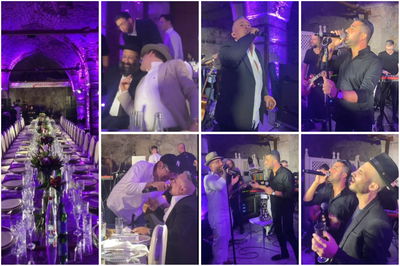הזמרים והידוענים התחזקו עם המיליונר החרדי • תיעוד