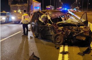 ליד בית שמש: נהג חרדי נפצע באורח בינוני