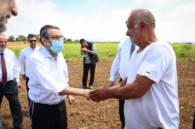 הח"כים של דגל חיזקו את החקלאים לקראת השמיטה