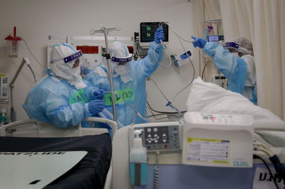 מחלקת קורונה בשערי צדק