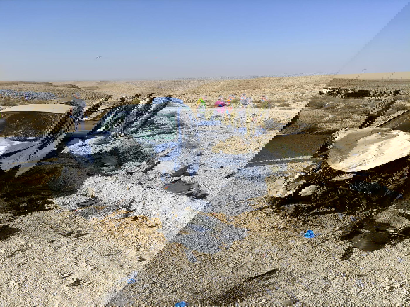 זירת התאונה הקשה