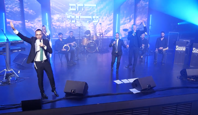 משה לוק, ישי לפידות וישראל סוסנה בשירת המונים: "אדון הסליחות"