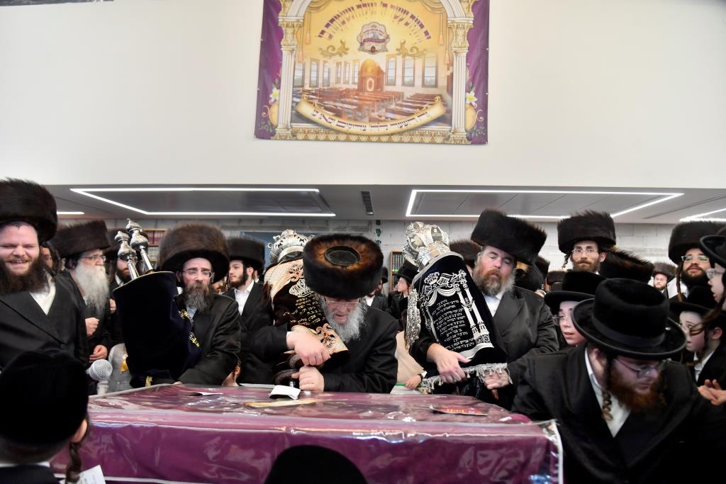 בבעלזא באשדוד חנכו את בית המדרש החדש