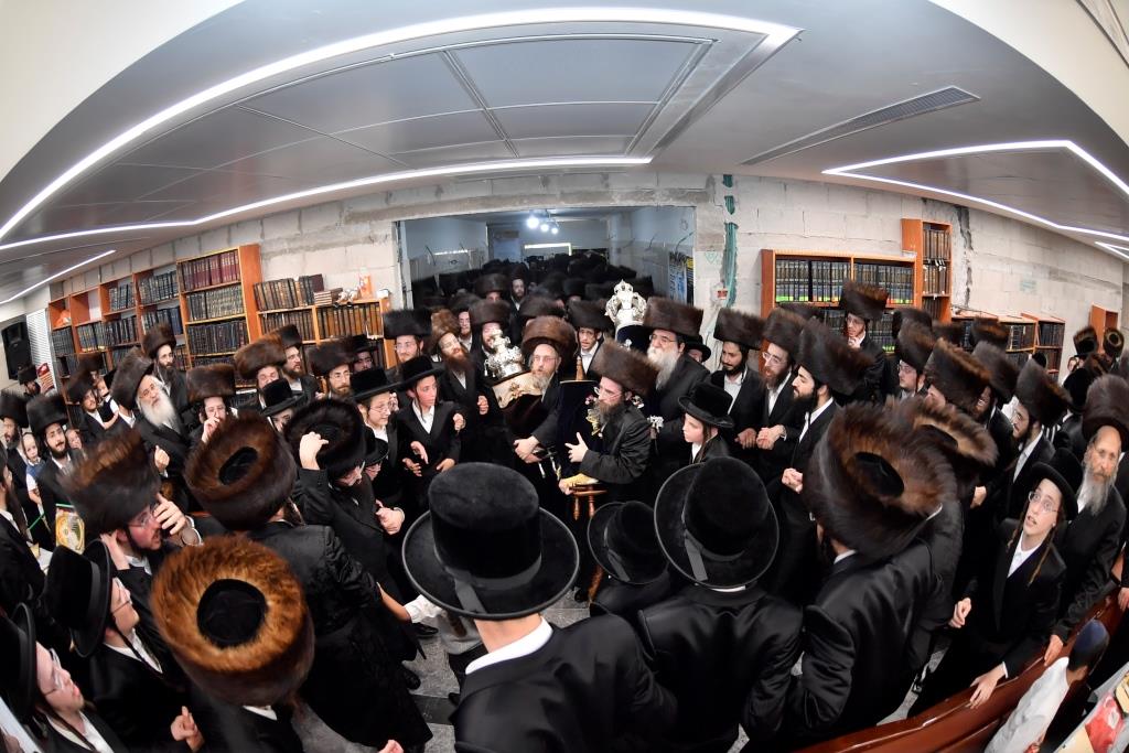 בבעלזא באשדוד חנכו את בית המדרש החדש