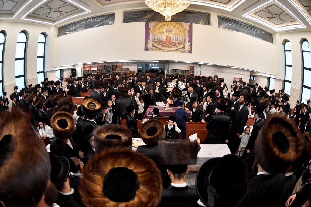 בבעלזא באשדוד חנכו את בית המדרש החדש