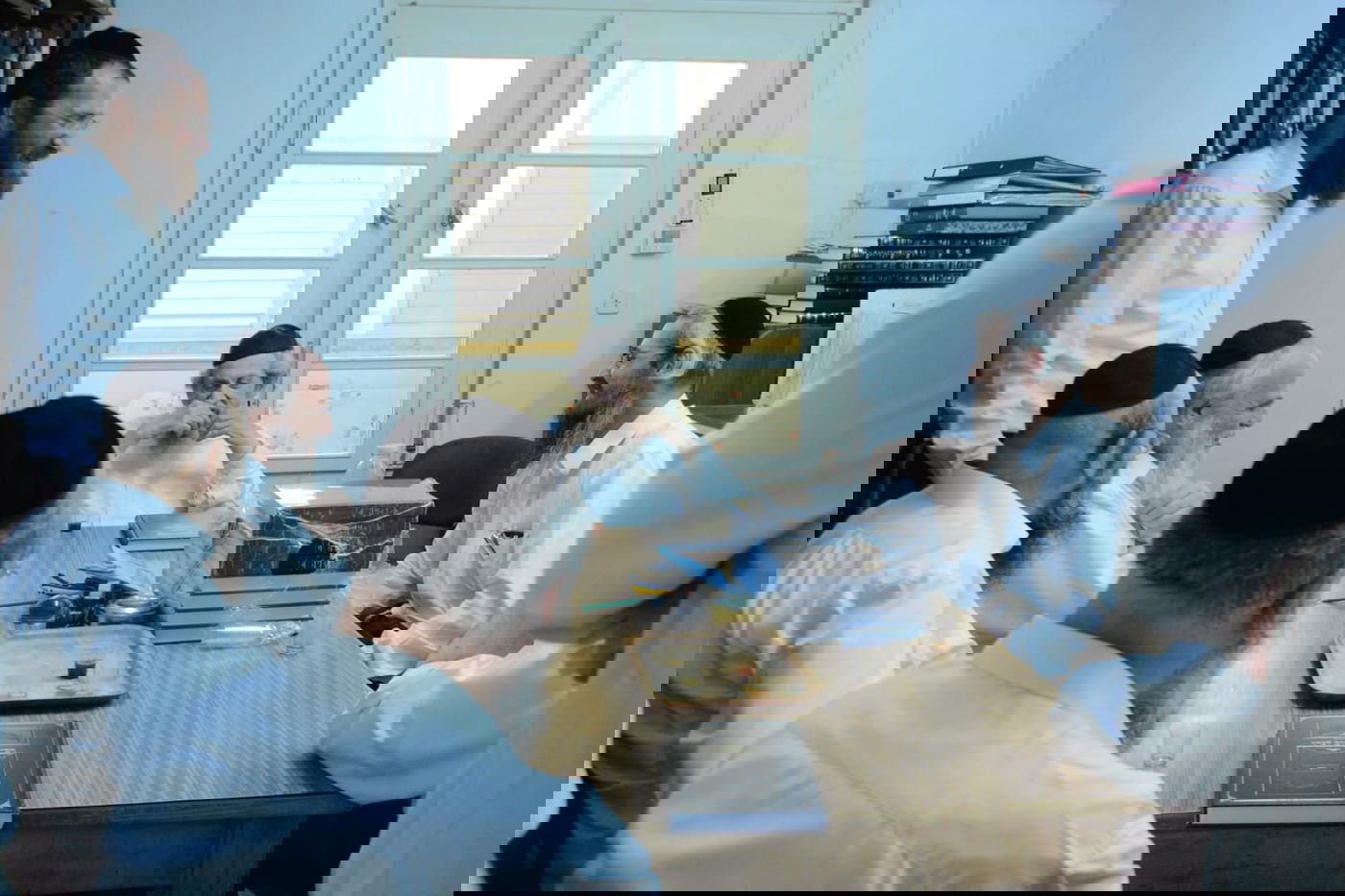 כך חגג הגר"ד לנדו את הוצאת הספר החדש