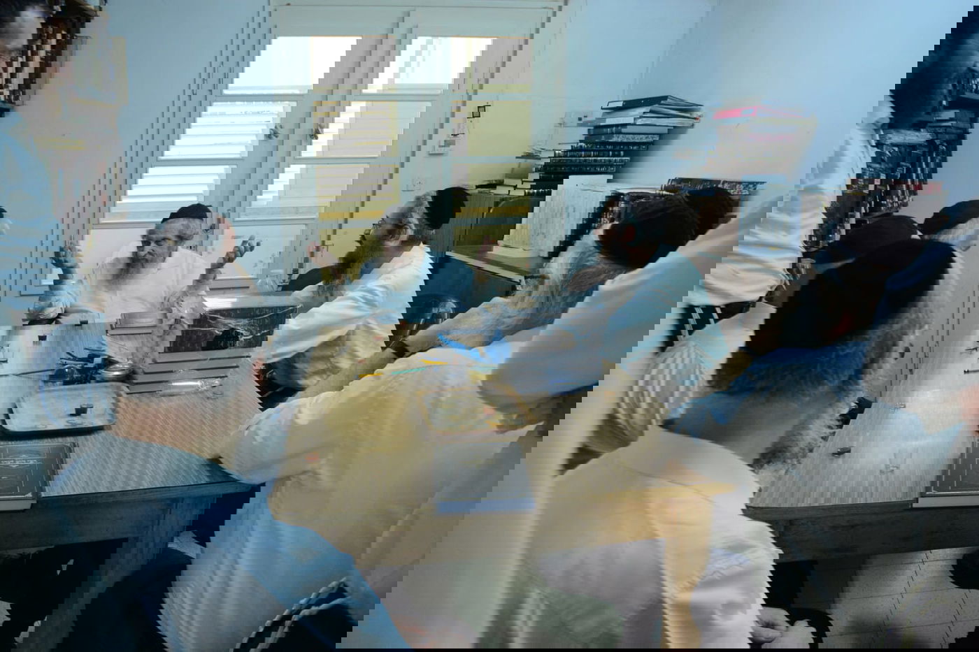 כך חגג הגר"ד לנדו את הוצאת הספר החדש