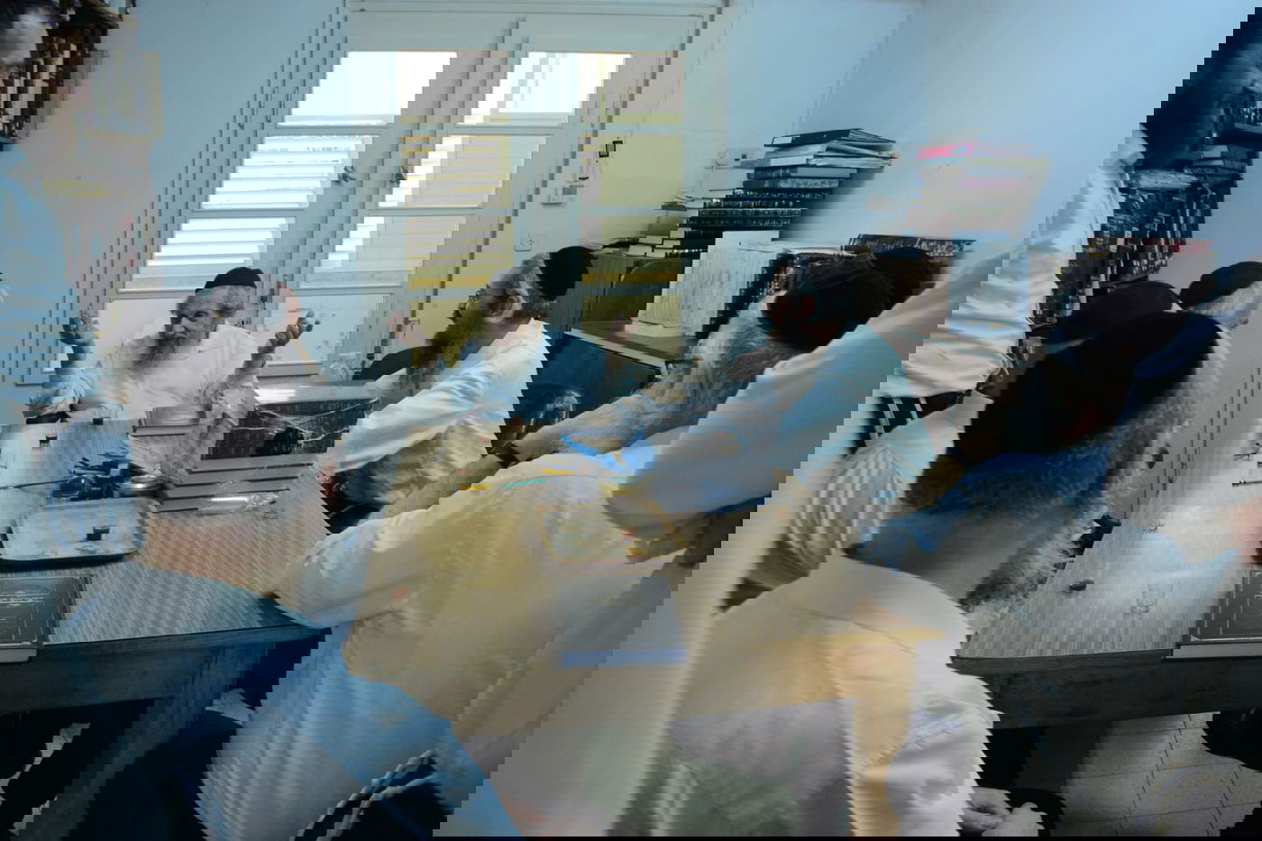 כך חגג הגר"ד לנדו את הוצאת הספר החדש