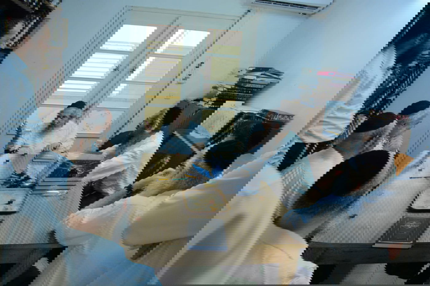 כך חגג הגר"ד לנדו את הוצאת הספר החדש