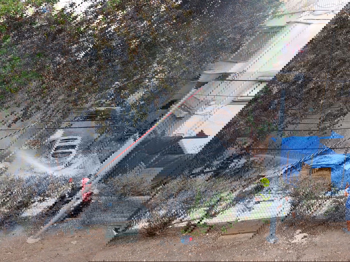 תושב בני ברק הצית מחסן ורכבים - ונעצר