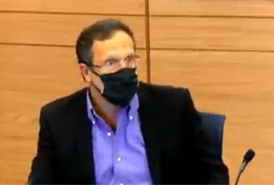 הח"כים התבקשו להוריד את המסכות. למה?