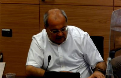 אחמד טיבי, היום בוועדה