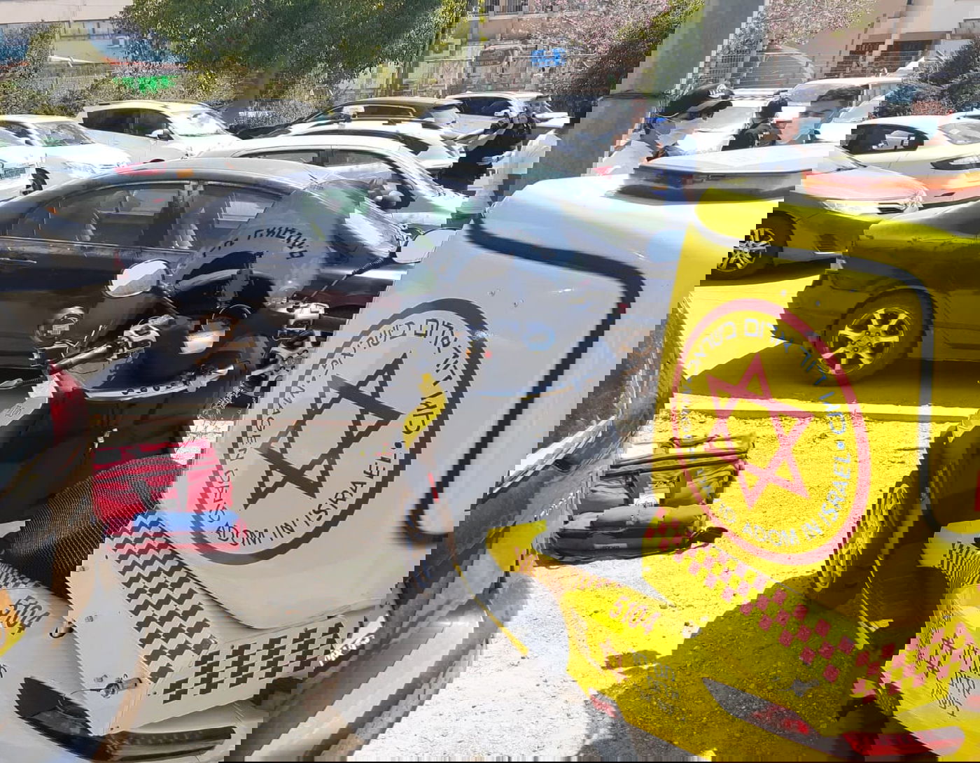 זירת האסון הנורא אתמול