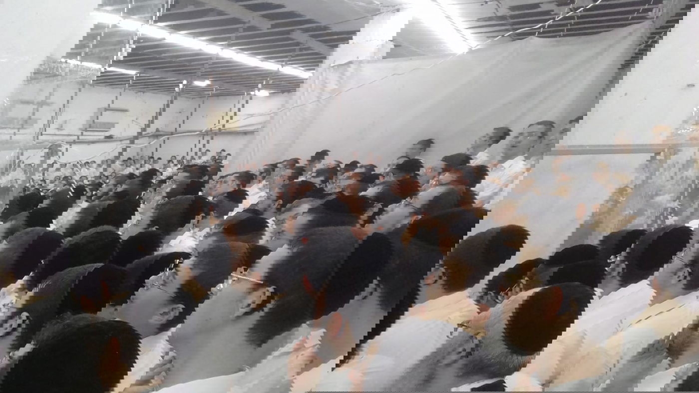 ערב יום הדין: ראש הישיבה הגר"ג אדלשטיין ב'משא המרכזי'