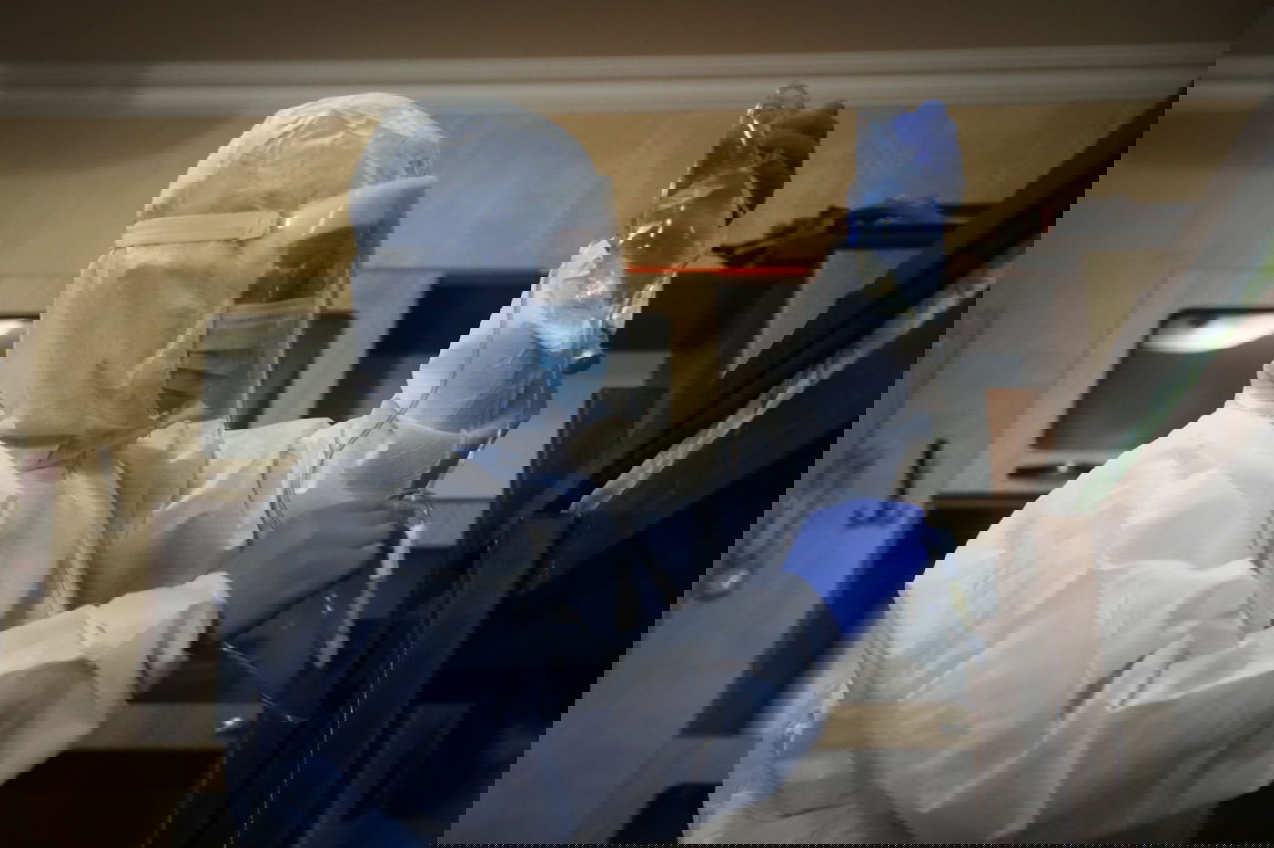 הצצה נדירה: כך מטפלים בחולי הקורונה בפאתי אומן