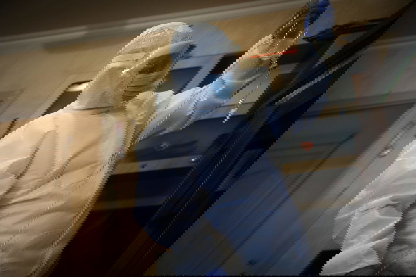 הצצה נדירה: כך מטפלים בחולי הקורונה בפאתי אומן