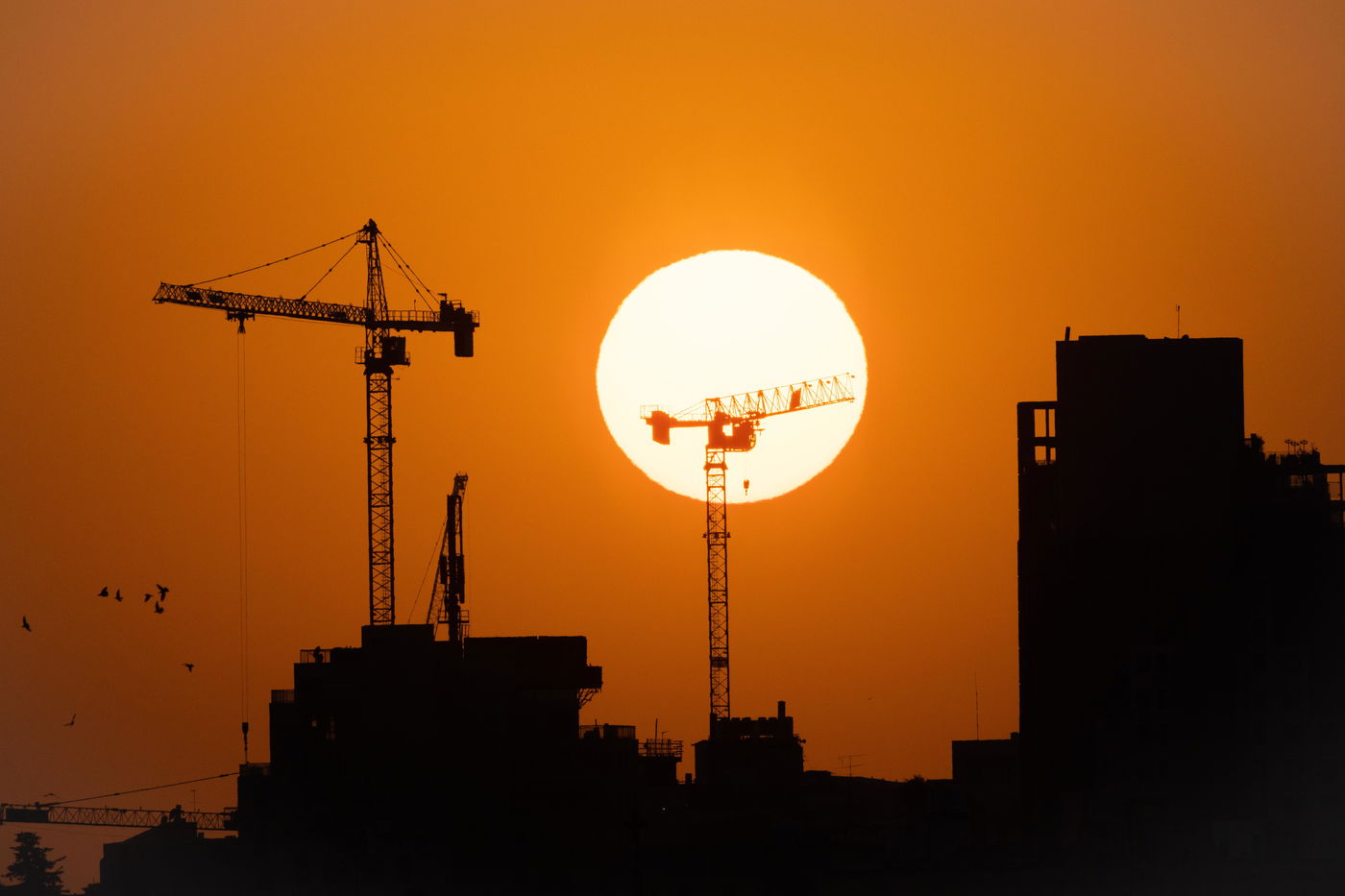 עוצר נשימה: מנופים ושקיעה בירושלים; צפו