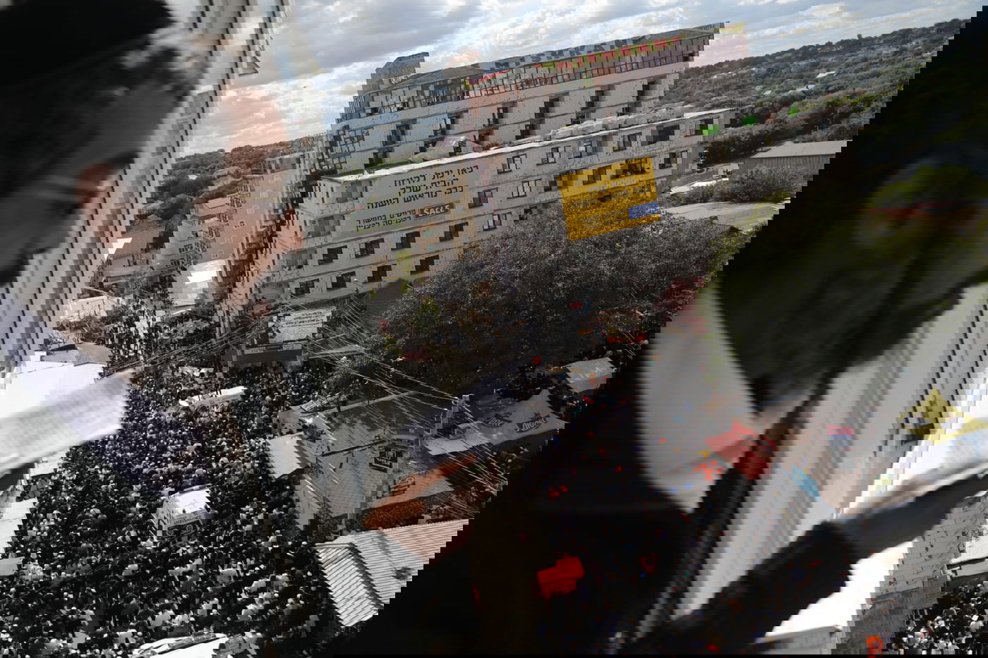 שליח 'כיכר' תיעד: 'התיקון הכללי' באומן • צפו