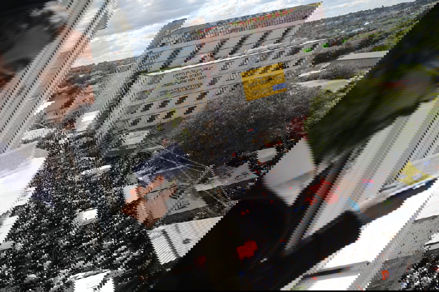 שליח 'כיכר' תיעד: 'התיקון הכללי' באומן • צפו